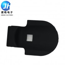 工廠開(kāi)模定制透光透明血氧儀硅膠墊片 血氧儀噴油鐳雕硅膠配件